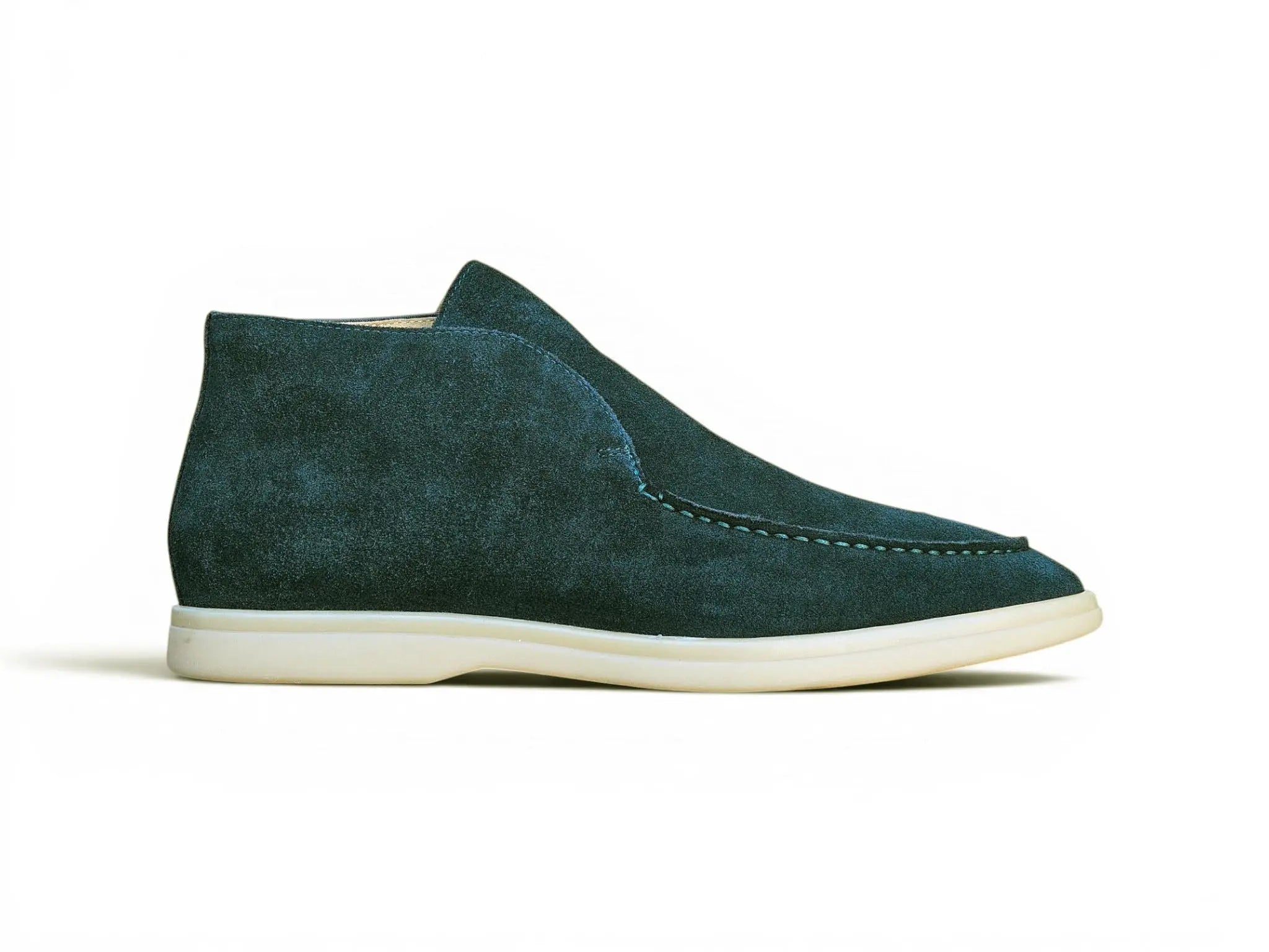 Carrucci Shoes Men's Soft Suede Comfort Loafer Suede KS715 03S