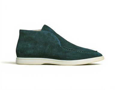 Carrucci Shoes Men's Soft Suede Comfort Loafer Suede KS715 03S