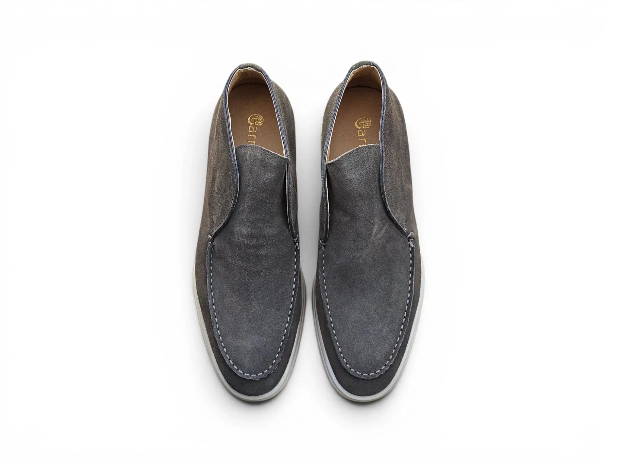 Carrucci Shoes Men's Soft Suede Comfort Loafer Suede KS715 03S
