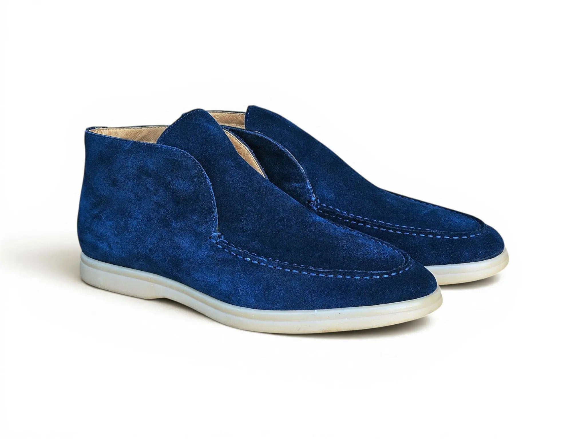 Carrucci Shoes Men's Soft Suede Comfort Loafer Suede KS715 03S