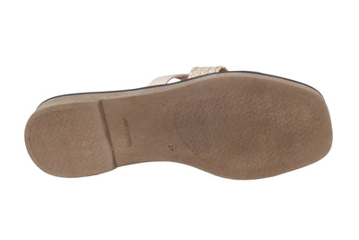 Eric Michael Solar Women’s Metallic Comfort Sandal