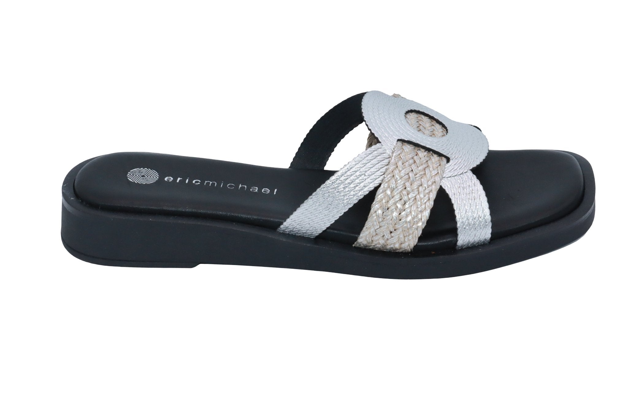 Eric Michael Solar Women’s Metallic Comfort Sandal