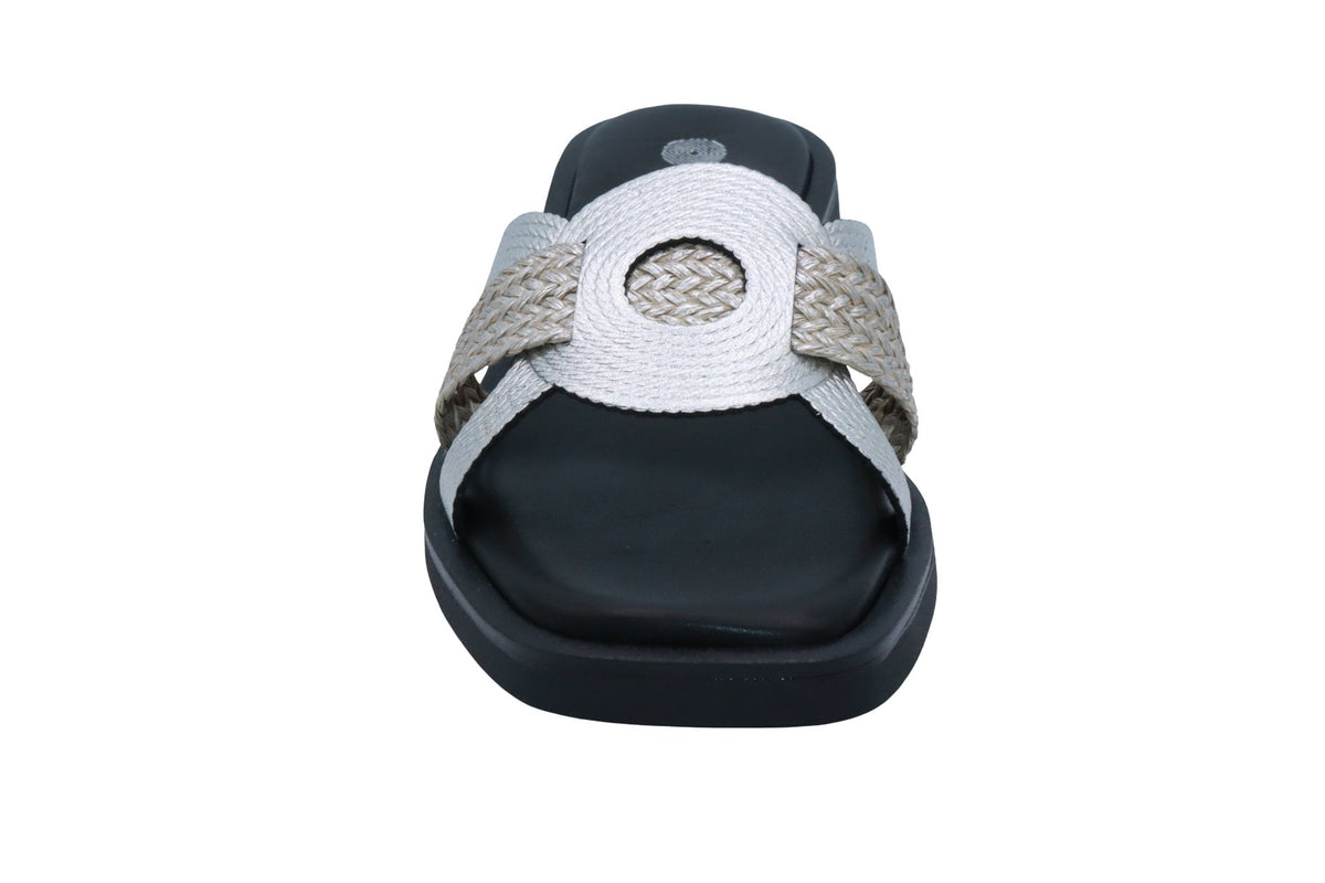 La Plume Shoes Eric Michael Solar Women’s Metallic Comfort Sandal – product view 9