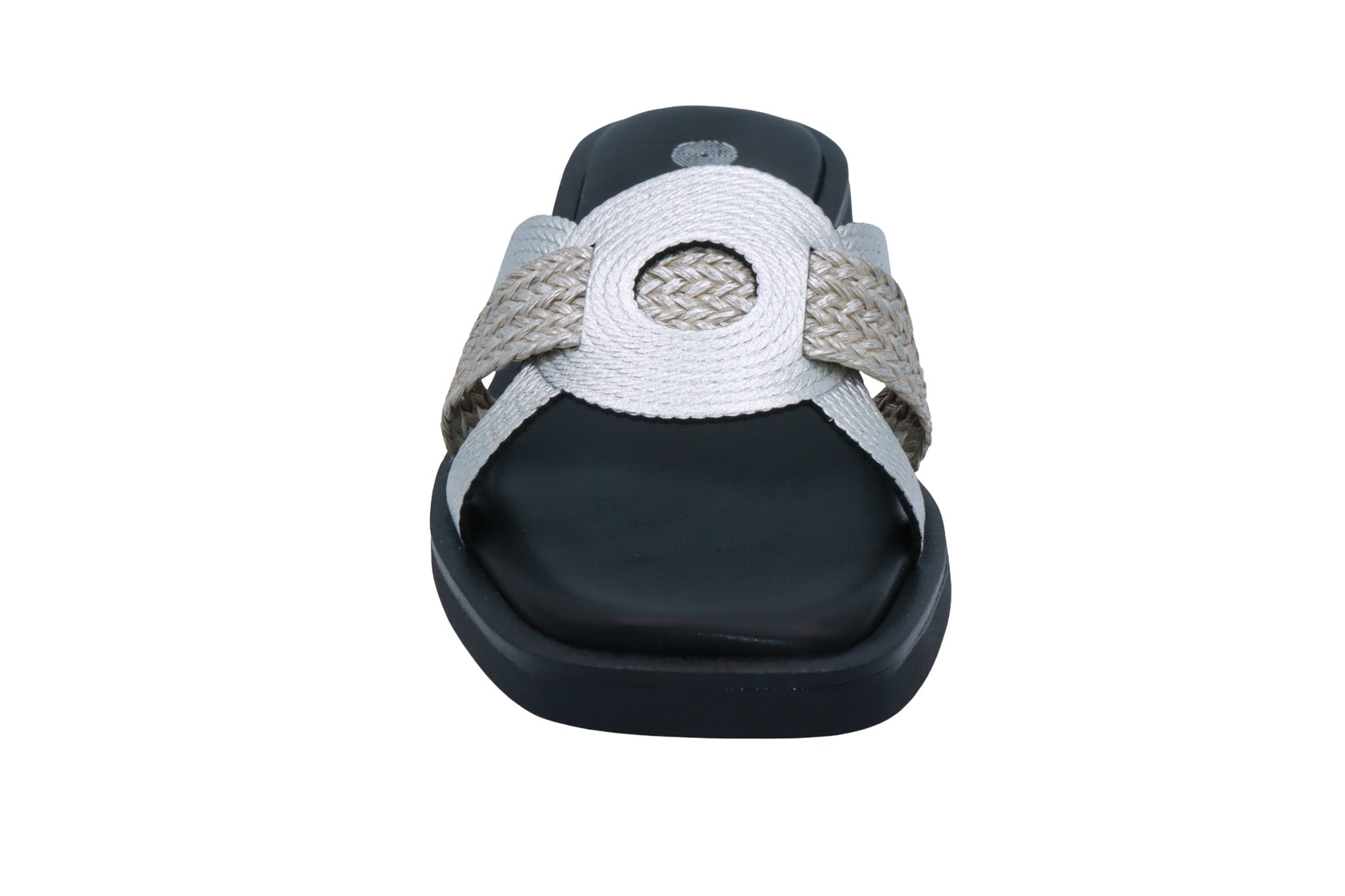 Eric Michael Solar Women’s Metallic Comfort Sandal