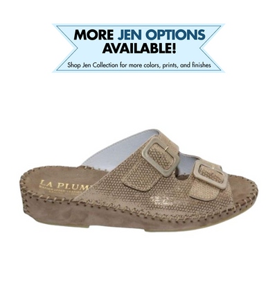 Jen Sparkle Leather Slide