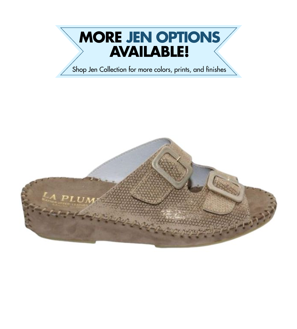 Jen Sparkle Leather Slide