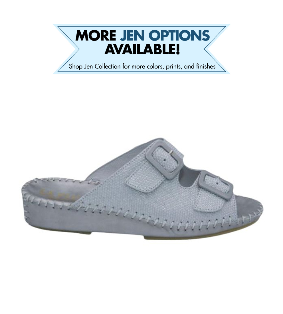 Jen Sparkle Leather Slide