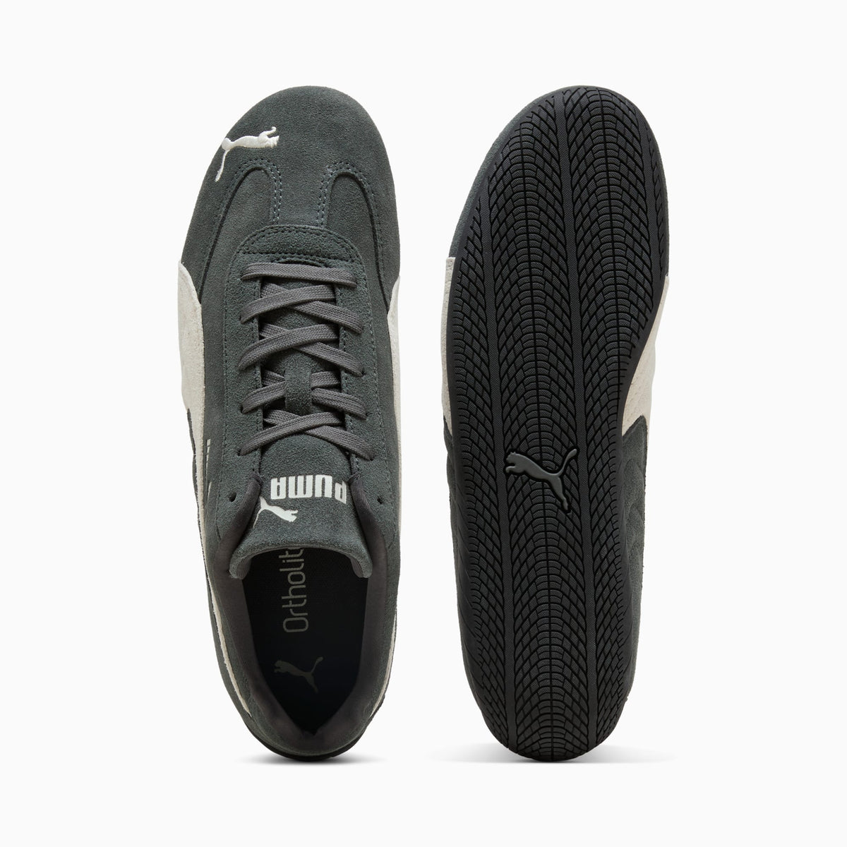 PUMA Speedcat OG Men's Sneakers — Gray Suede Low-Top