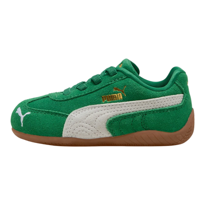 PUMA Speedcat OG Toddlers' (TD) Easy-On Sneakers — Green Suede