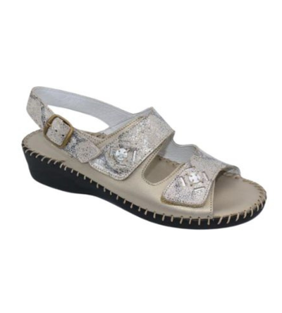 Dusty Women’s Slingback Leather Sandal