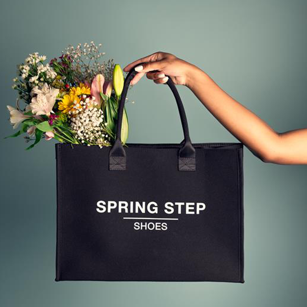 Spring Step Shoes Branded Tote Bag — product view 2