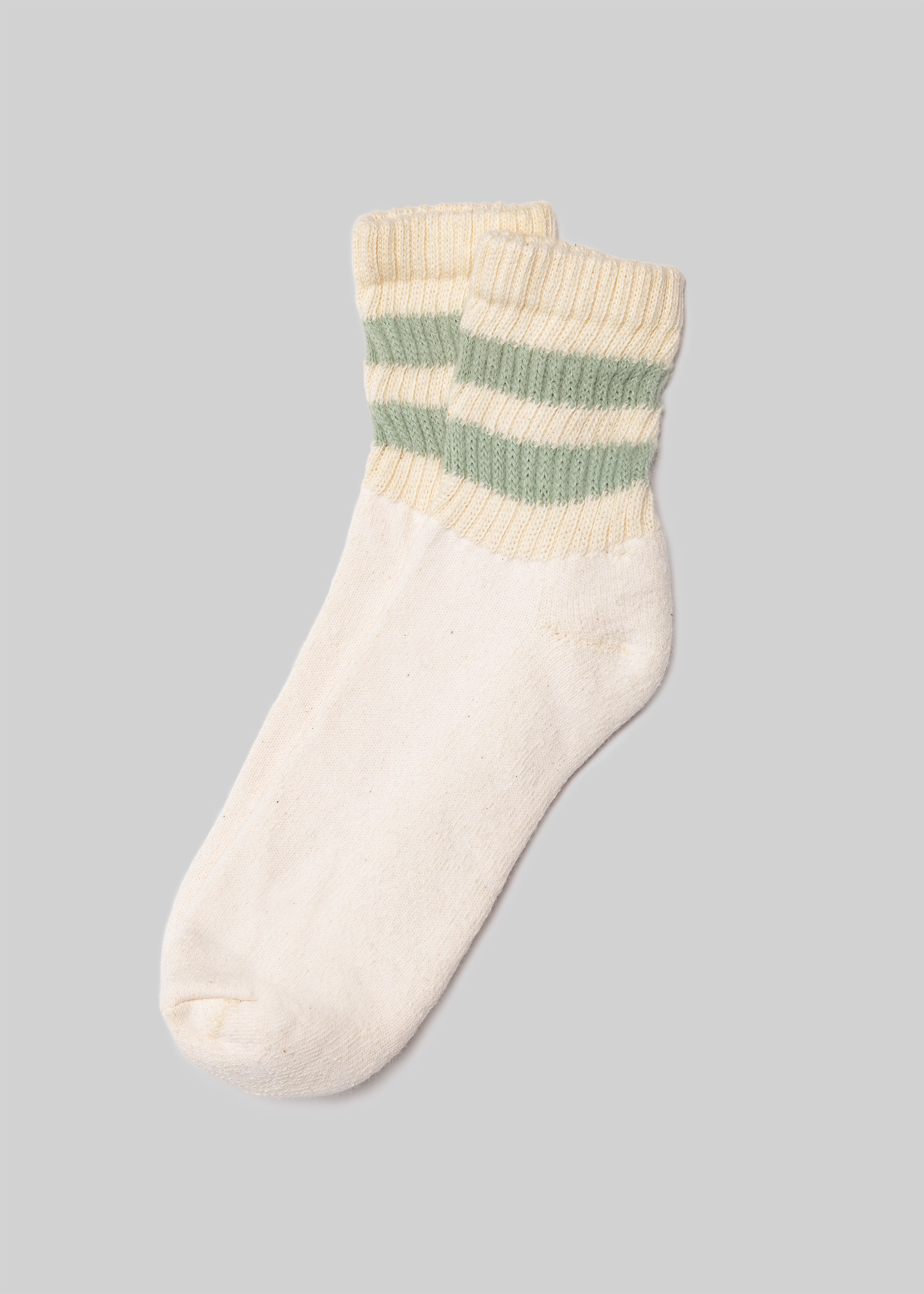 American Trench The Mono Stripe Quarter Crew Socks