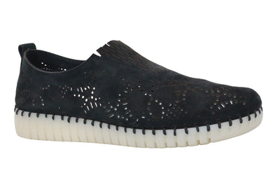 Eric Michael Stella Perforated Leather Slip On