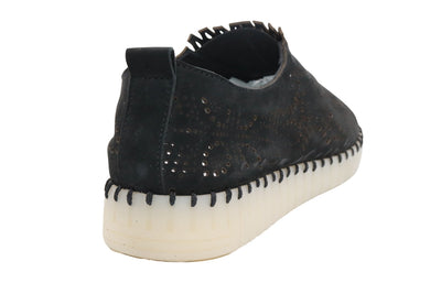 Eric Michael Stella Perforated Leather Slip On
