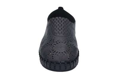 Eric Michael Stella Perforated Leather Slip On
