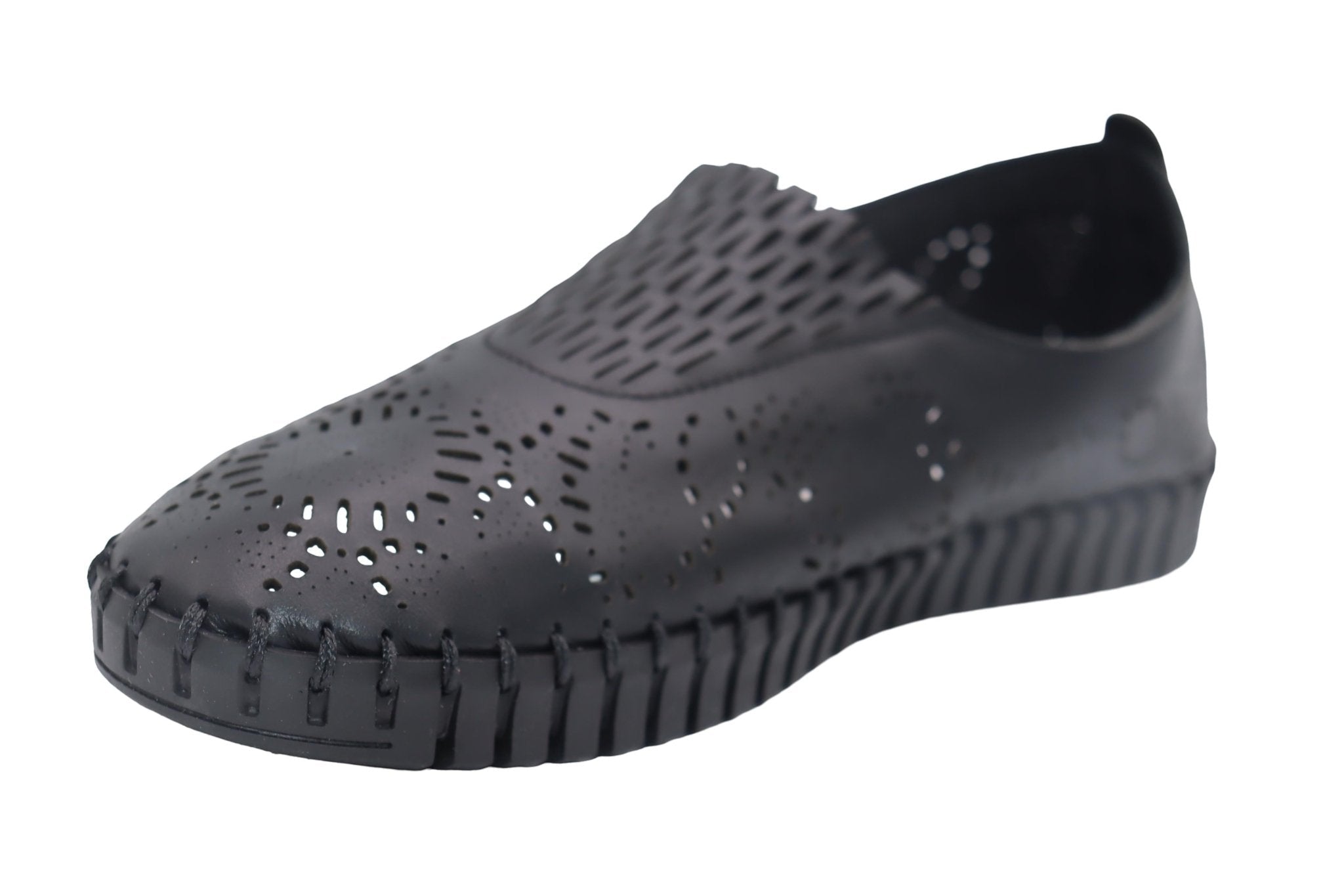 Eric Michael Stella Perforated Leather Slip On