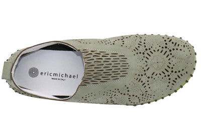 Eric Michael Stella Perforated Leather Slip On
