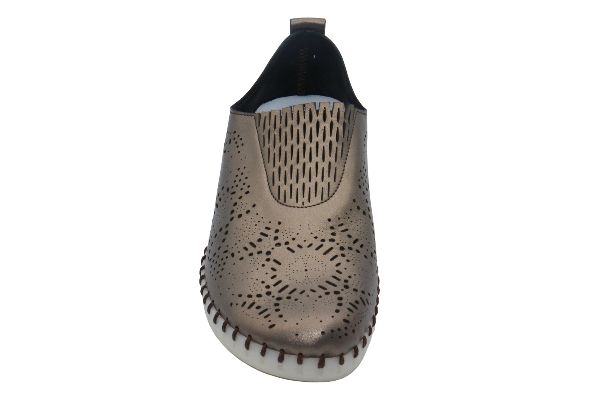 Eric Michael Stella Perforated Leather Slip On