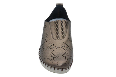 Eric Michael Stella Perforated Leather Slip On