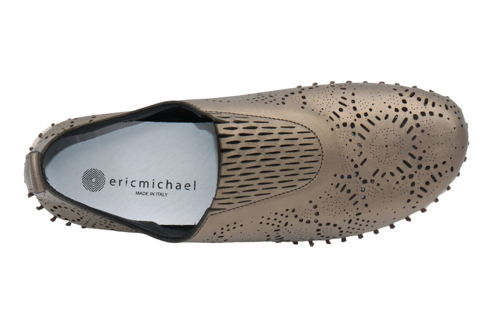 Eric Michael Stella Perforated Leather Slip On