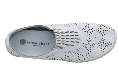 Eric Michael Stella Perforated Leather Slip On