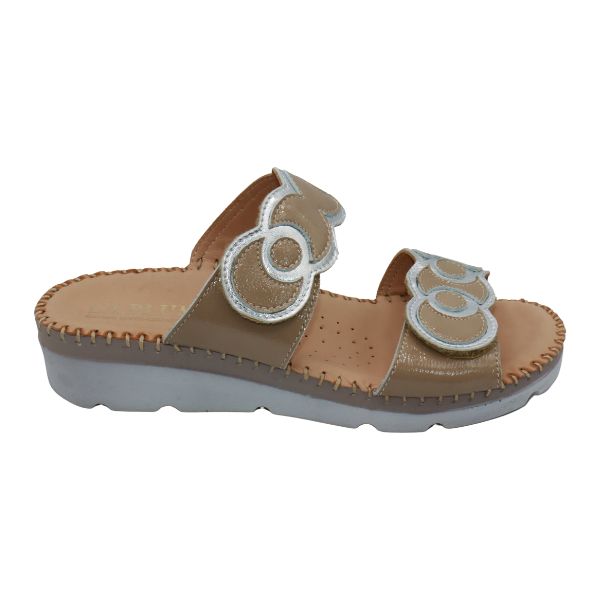 Sugar Ring Detail Adjustable Sandal