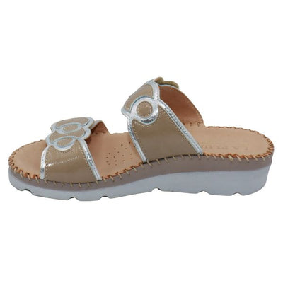 Sugar Ring Detail Adjustable Sandal