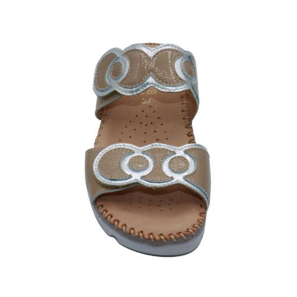 Sugar Ring Detail Adjustable Sandal