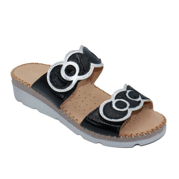 Sugar Ring Detail Adjustable Sandal