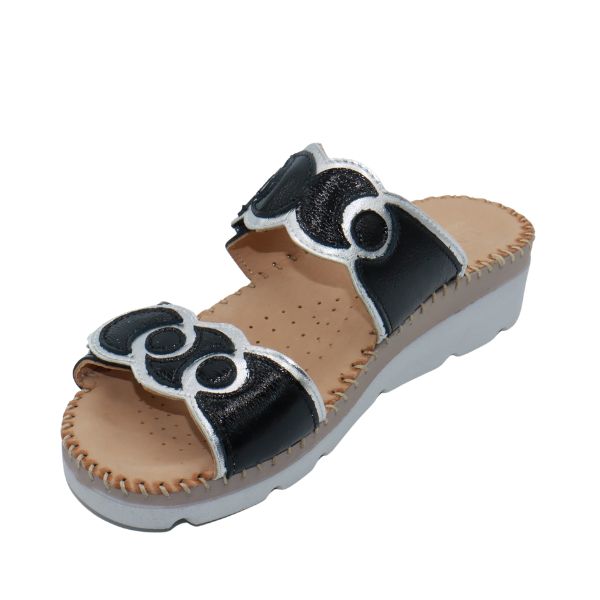 Sugar Ring Detail Adjustable Sandal