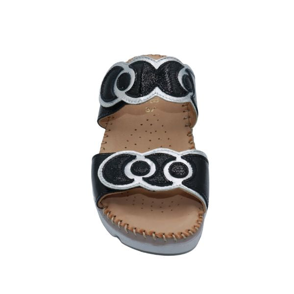 Sugar Ring Detail Adjustable Sandal