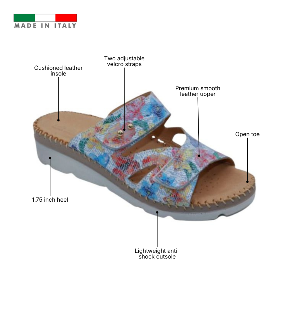 Sunny Double-Strap Adjustable Sandal