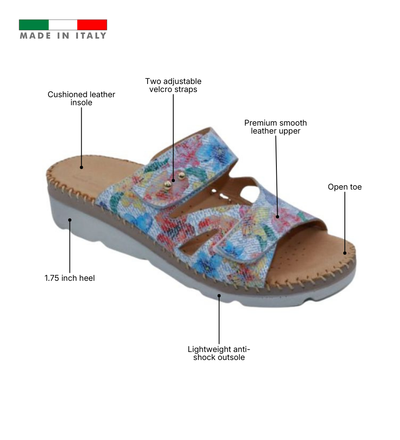 Sunny Double-Strap Adjustable Sandal