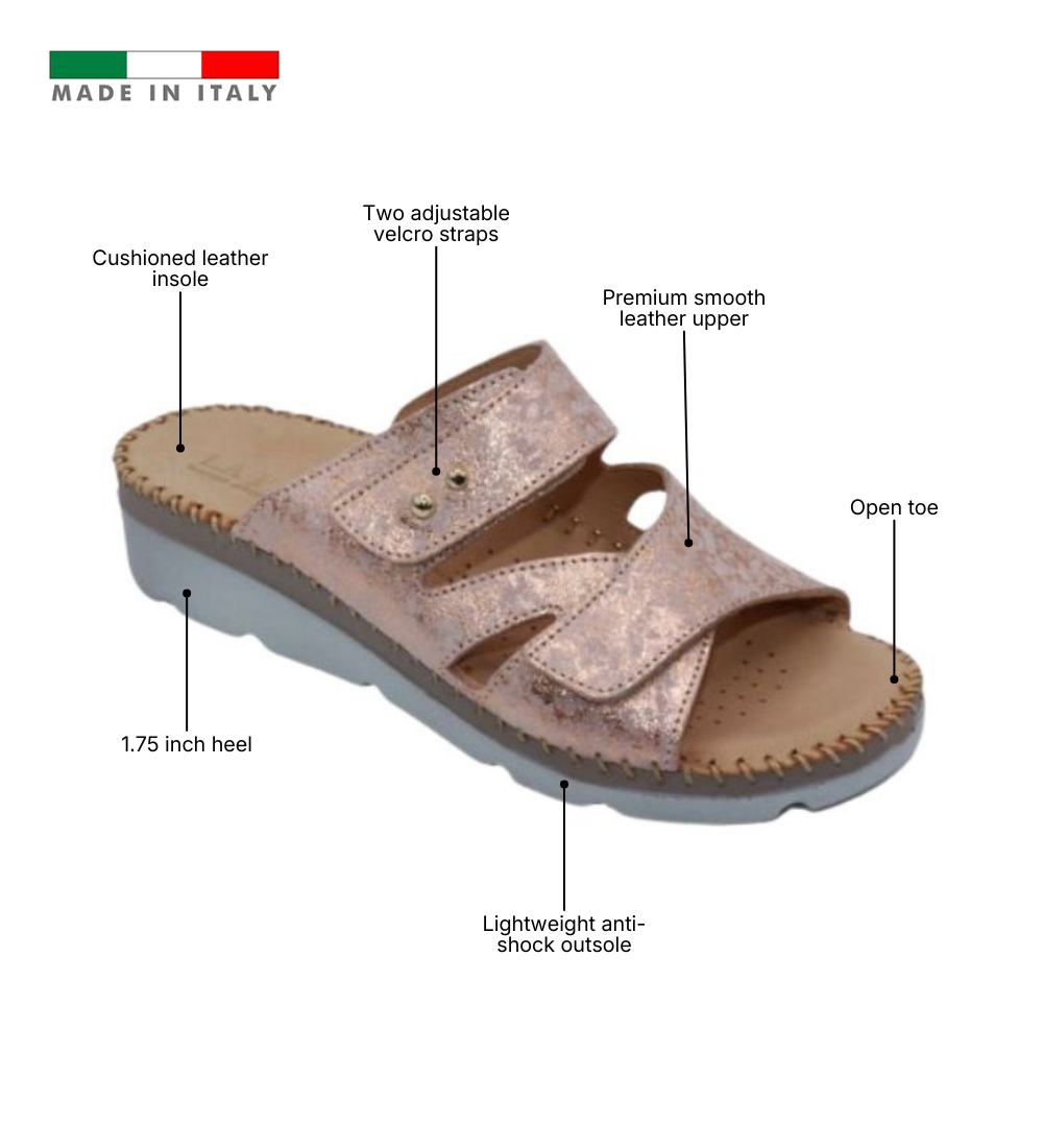 Sunny Double-Strap Adjustable Sandal