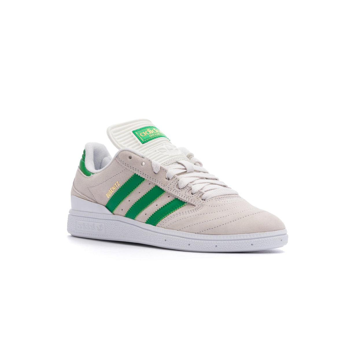 Adidas Skateboarding Busenitz Pro Men's Skate Shoe - Crystal White/Green