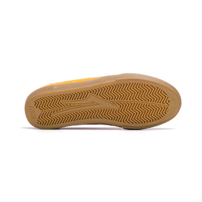 Lakai Griffin Skate Shoe - Yellow/Gum Suede