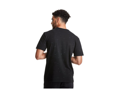 Champion C Life Heritage Paint Splatter Men's T-Shirt — Black