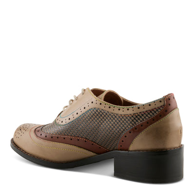 L'Artiste Tapdancer-Check Women's Oxfords — product view 7