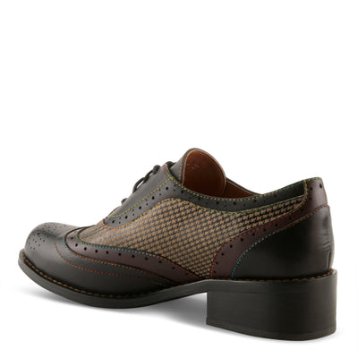 L'Artiste Tapdancer-Check Women's Oxfords — product view 14