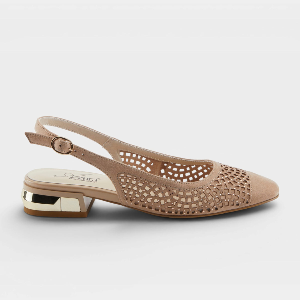 Azura Tiffanied Flats — product view 2