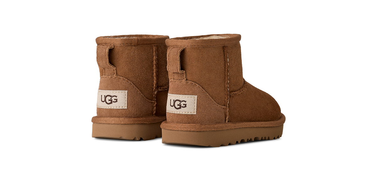 UGG Classic Mini II Toddlers' (TD) Boots — Chestnut Sheepskin