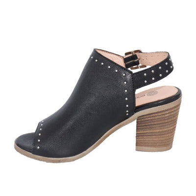 Eric Michael Tabitha Women’s Studded Block Heel Sandal