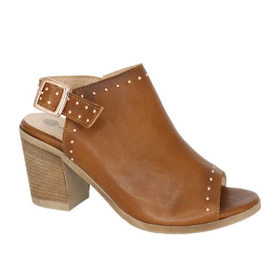 Eric Michael Tabitha Women’s Studded Block Heel Sandal