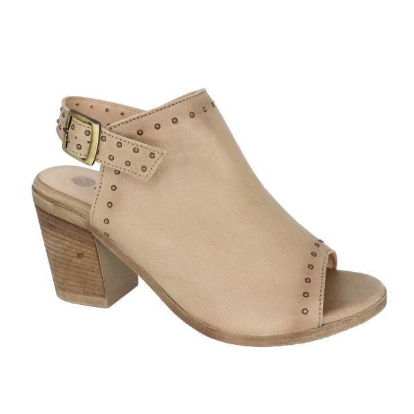 Eric Michael Tabitha Women’s Studded Block Heel Sandal