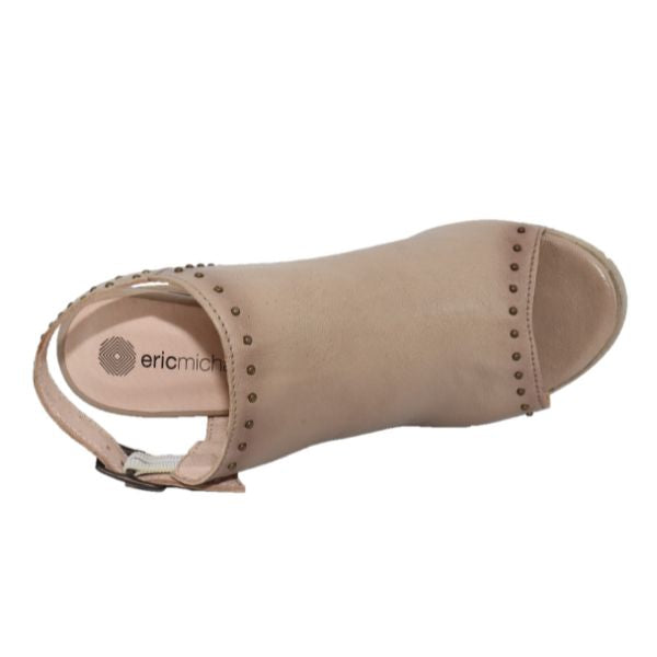 Eric Michael Tabitha Women’s Studded Block Heel Sandal