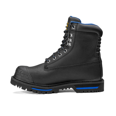 Tarantula 8" Steel Toe Men’s Waterproof Work Boot - Black