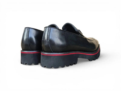 Tassel Loafer in Lug Sole Carrucci Shoes Men's