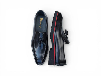 Tassel Loafer in Lug Sole Carrucci Shoes Men's