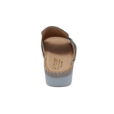 Tassle Leather Whip-Stitched Slide