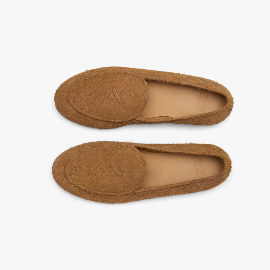 Del Toro Shoes Men's Teddy Textured Suede Milano Loafer